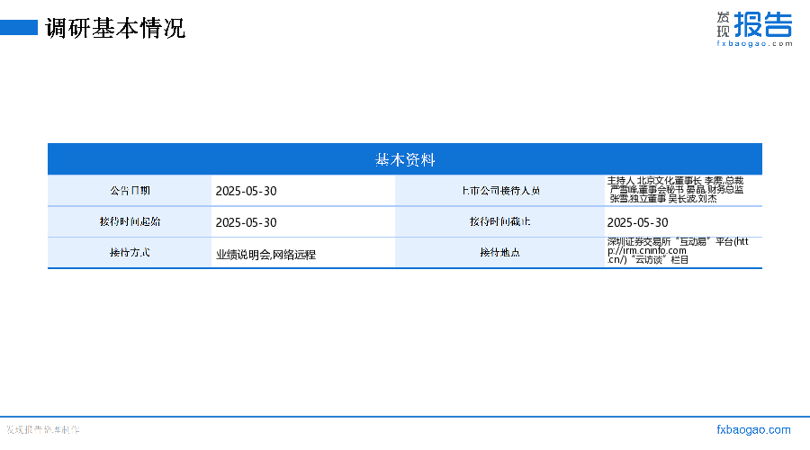 北京文化机构调研纪要